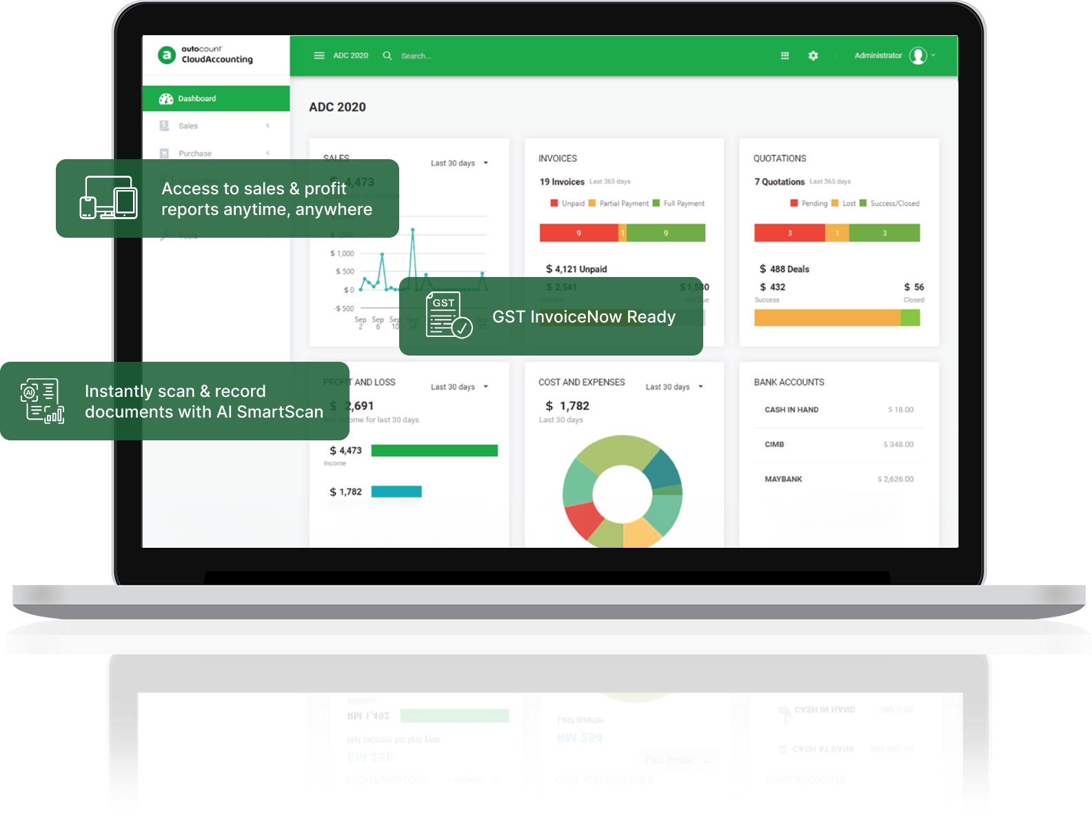 AutoCount Cloud Accounting preview